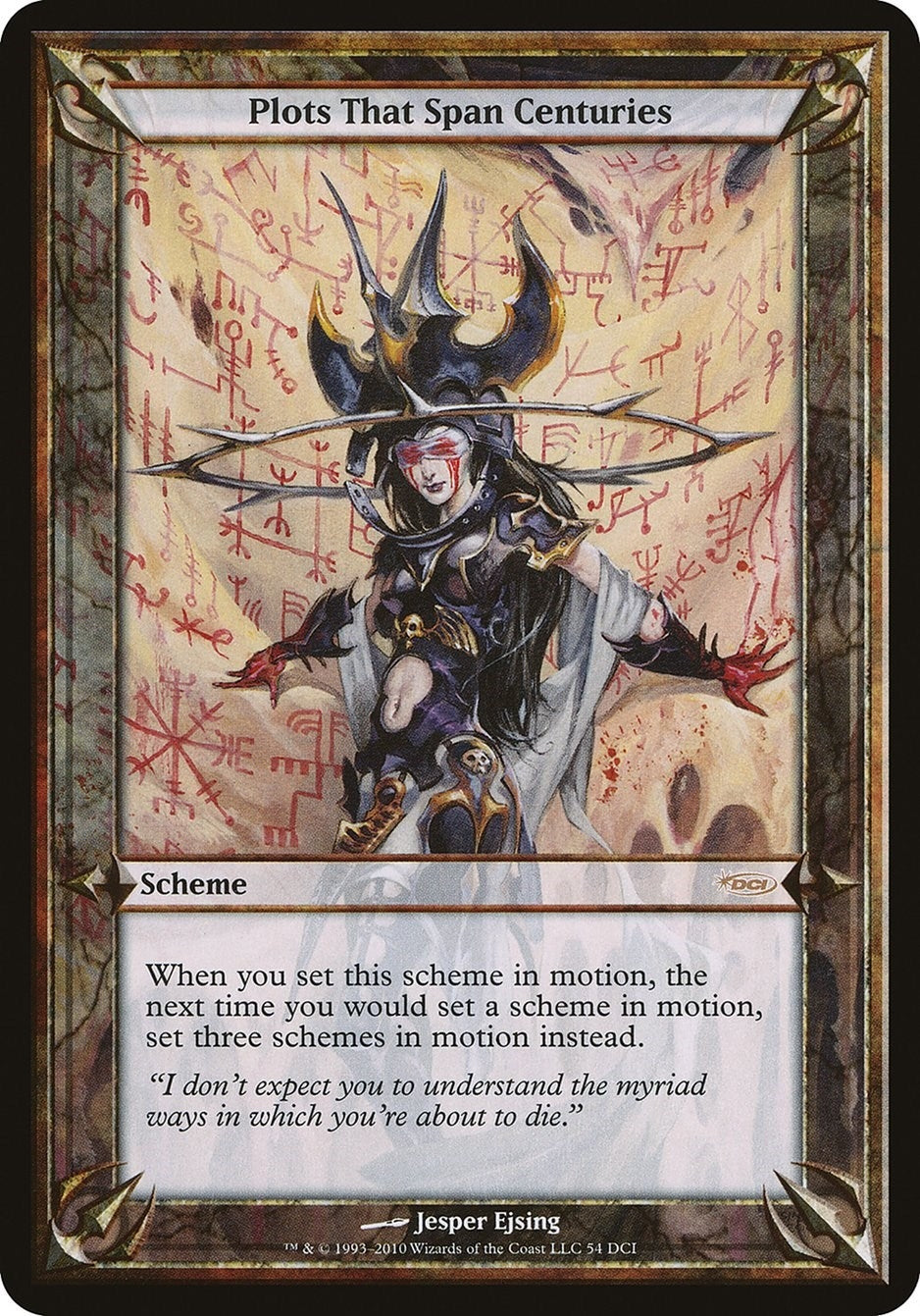 Image for Plots That Span Centuries (Release Event Promo) (54) (OVER) - Magic: The Gathering