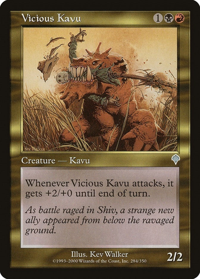 Image for Vicious Kavu (284) - Magic: The Gathering