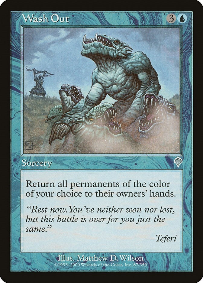 Image for Wash Out (87) - Magic: The Gathering