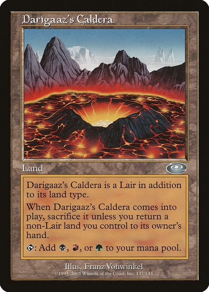 Image for Darigaaz's Caldera (137) - Magic: The Gathering