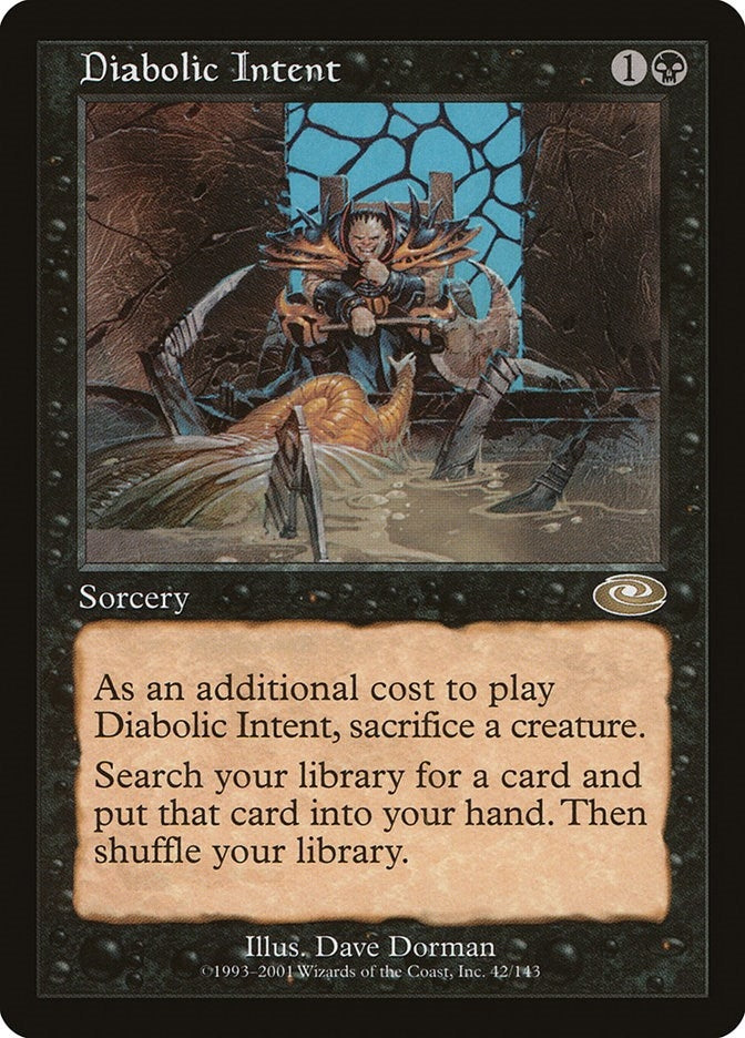 Image for Diabolic Intent (42) - Magic: The Gathering