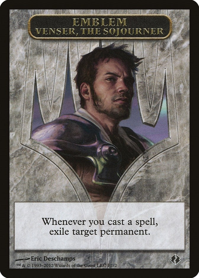 Image for Emblem - Venser, the Sojourner (E1) - Magic: The Gathering