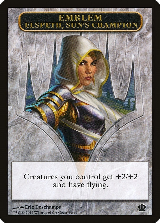 Image for Emblem - Elspeth, Sun's Champion (11) - Magic: The Gathering