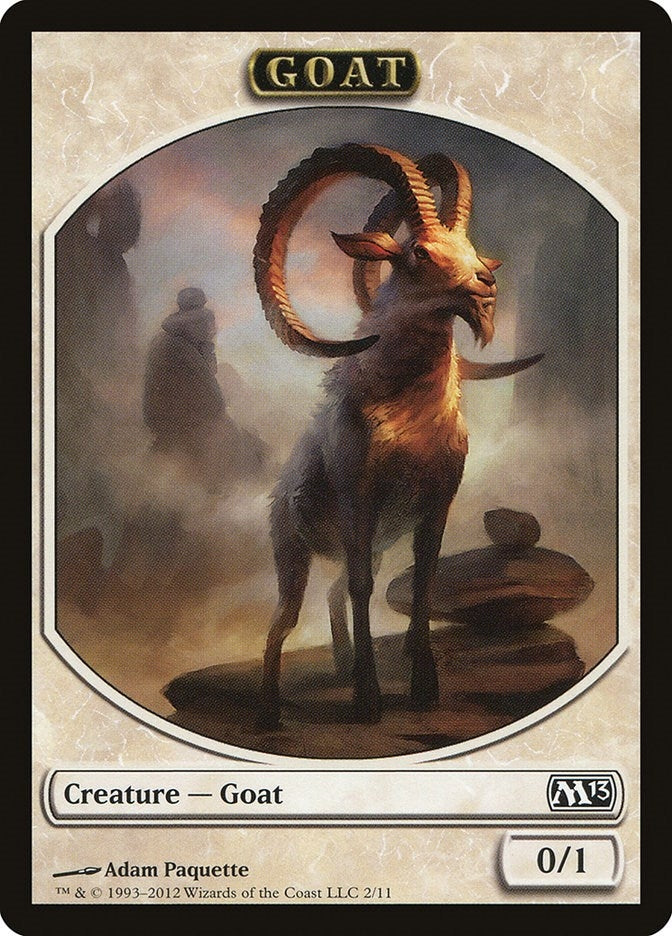 Image for Goat Token (2) (M13) - Magic: The Gathering