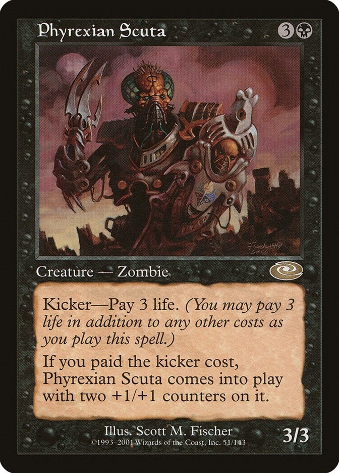 Image for Phyrexian Scuta (51) - Magic: The Gathering