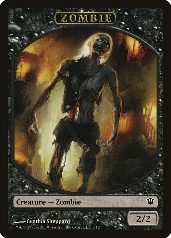 Image for Zombie Token (9) (9) - Magic: The Gathering