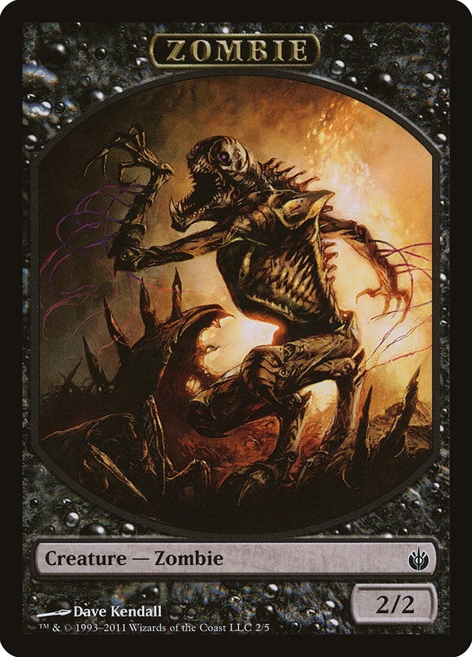 Image for Zombie Token (2) - Magic: The Gathering