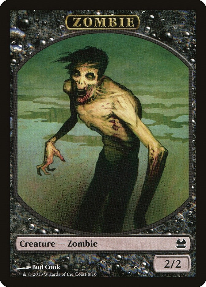 Image for Zombie Token (8) - Magic: The Gathering