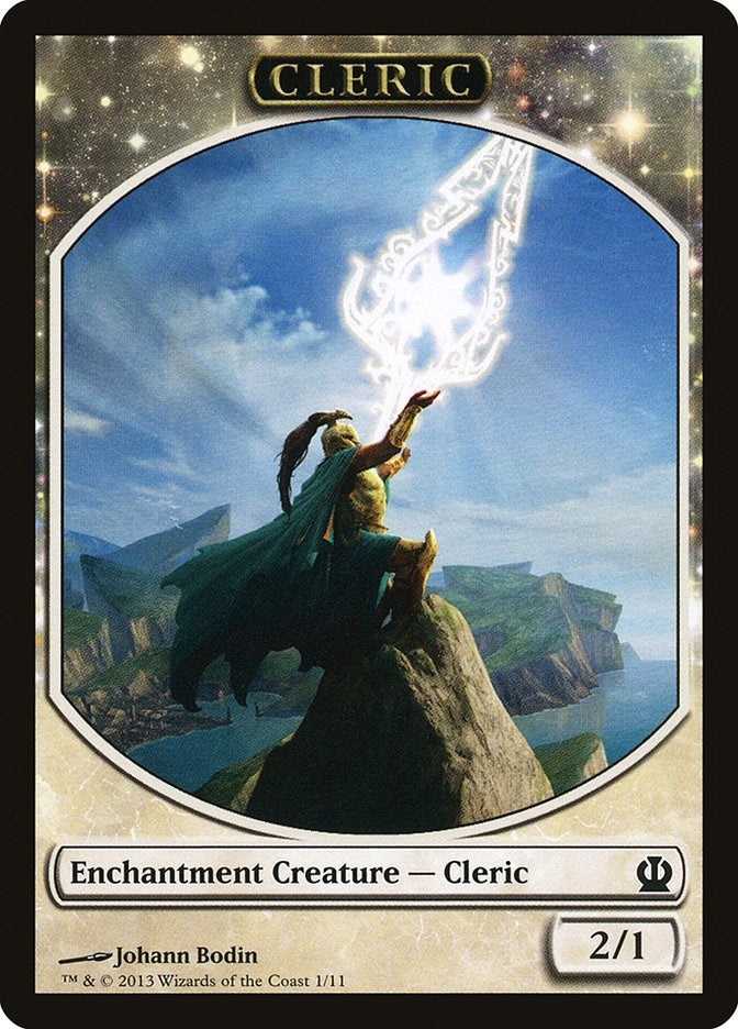 Image for Cleric Token (1) - Magic: The Gathering