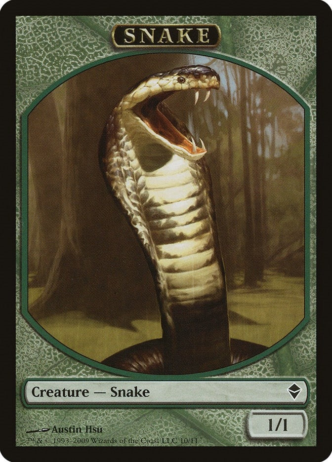 Image for Snake Token (10) - Magic: The Gathering