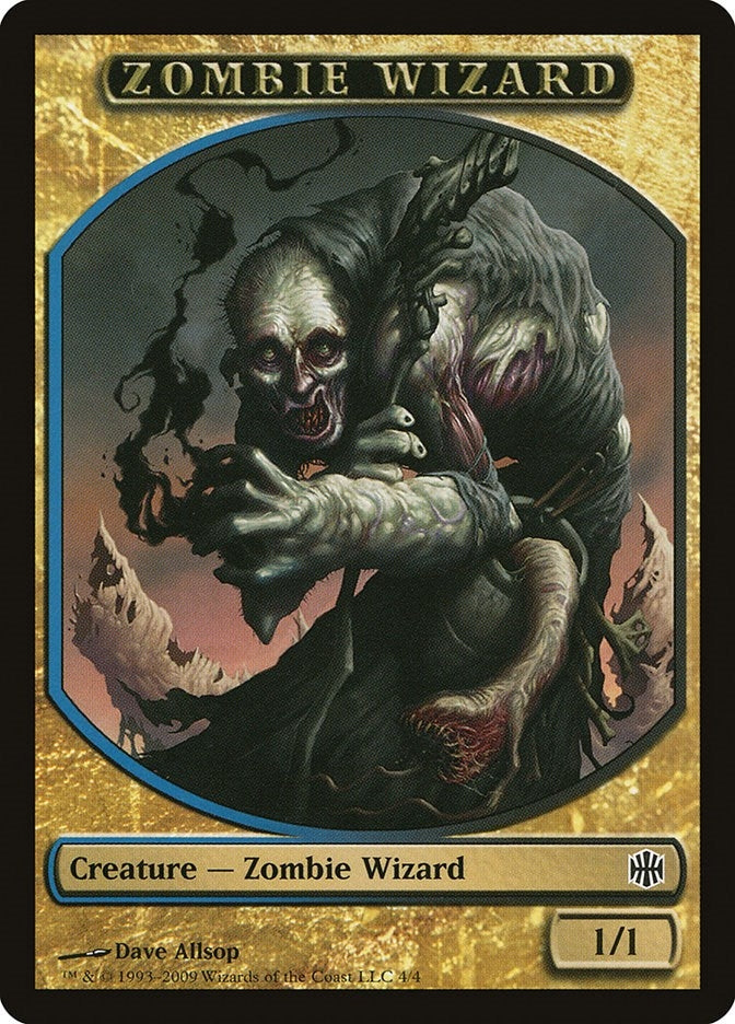 Image for Zombie Wizard Token (4) - Magic: The Gathering