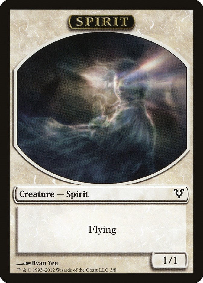 Image for Spirit Token (3) (3) - Magic: The Gathering