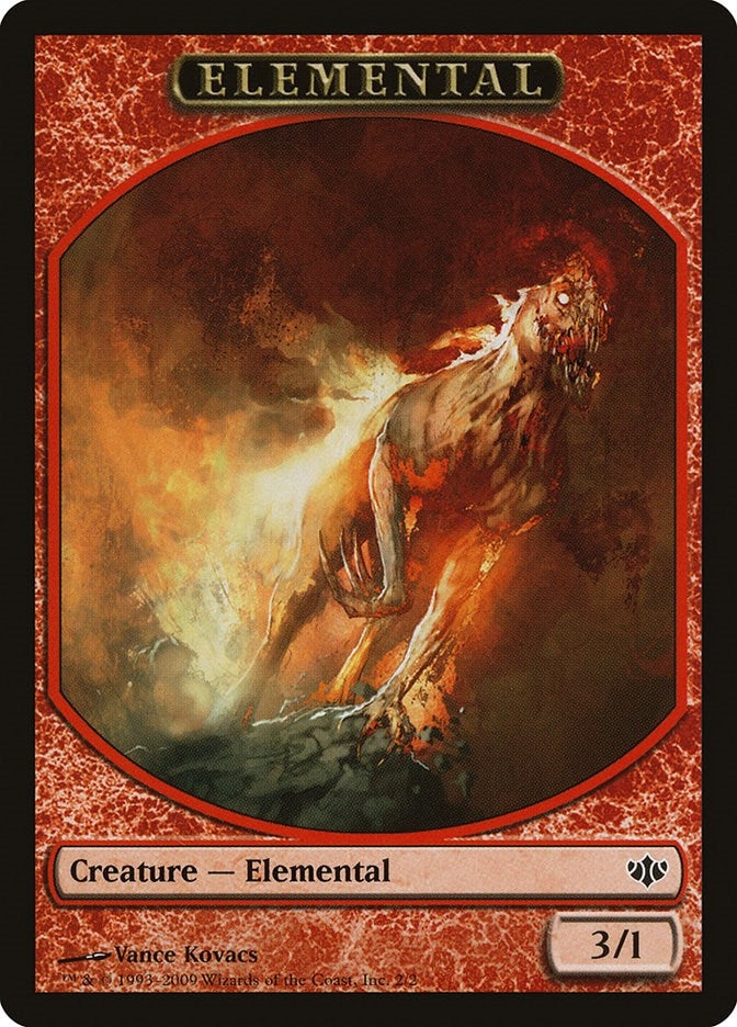 Image for Elemental Token (2) - Magic: The Gathering