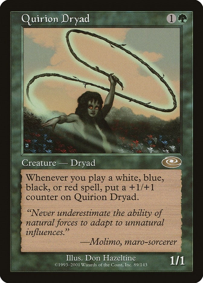 Image for Quirion Dryad (89) - Magic: The Gathering