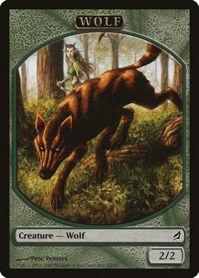 Image for Wolf Token (10) - Magic: The Gathering