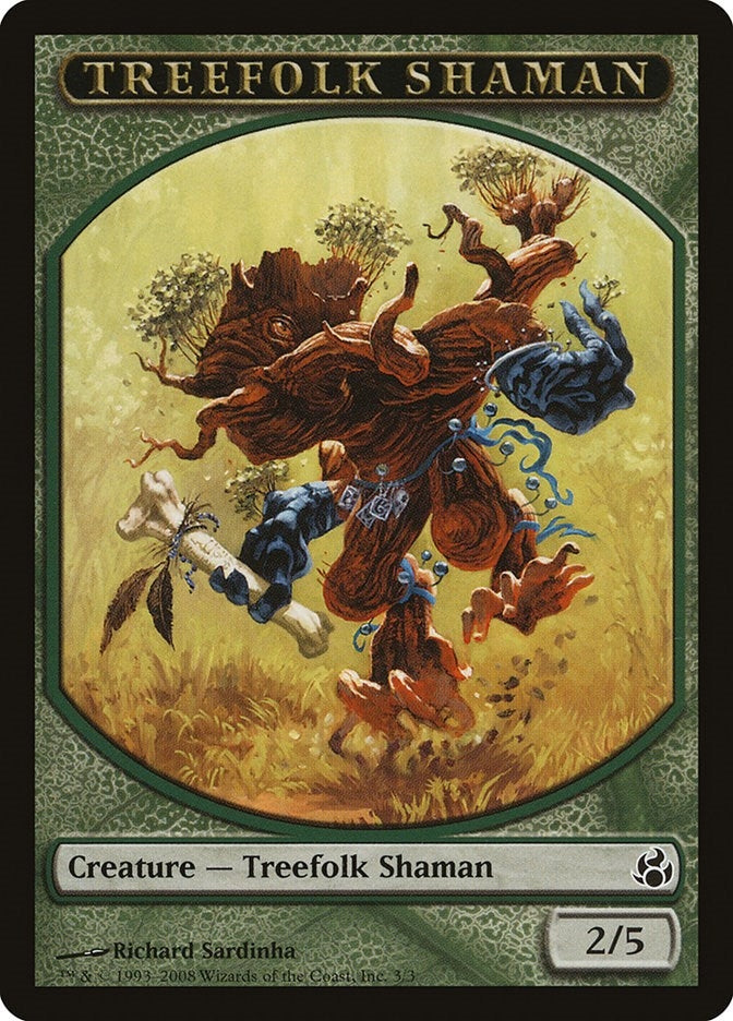 Image for Treefolk Shaman Token (3) - Magic: The Gathering