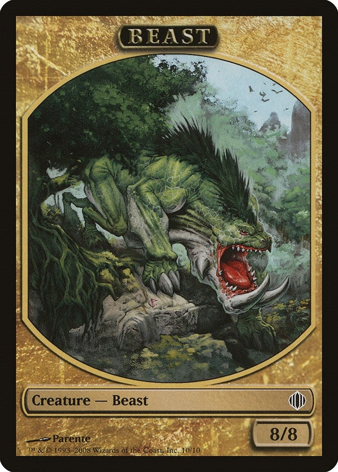 Image for Beast Token (Multicolor) (10) - Magic: The Gathering