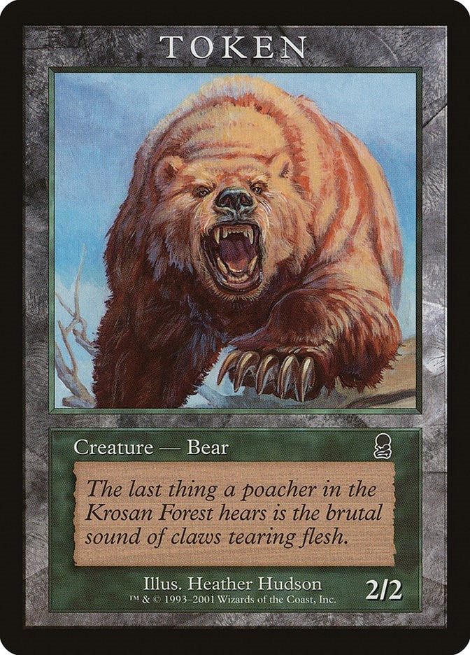 Image for Bear Token (ODY) - Magic: The Gathering