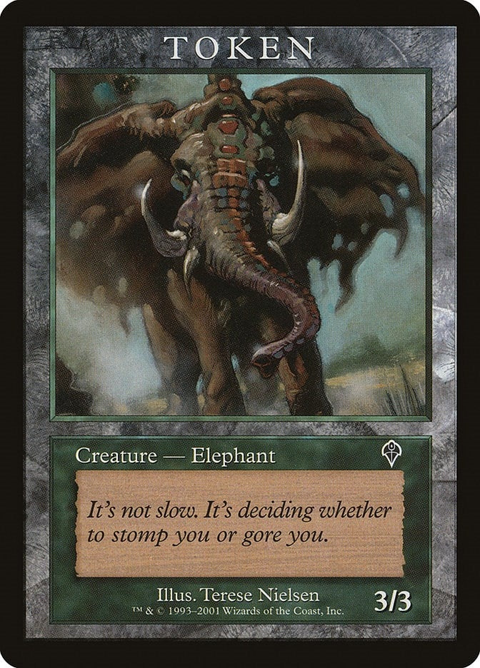 Image for Elephant Token (INV) - Magic: The Gathering