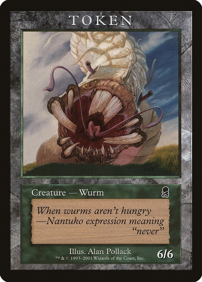 Image for Wurm Token (ODY) - Magic: The Gathering