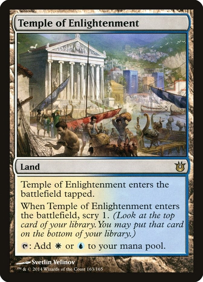 Image for Temple of Enlightenment (163) - Magic: The Gathering