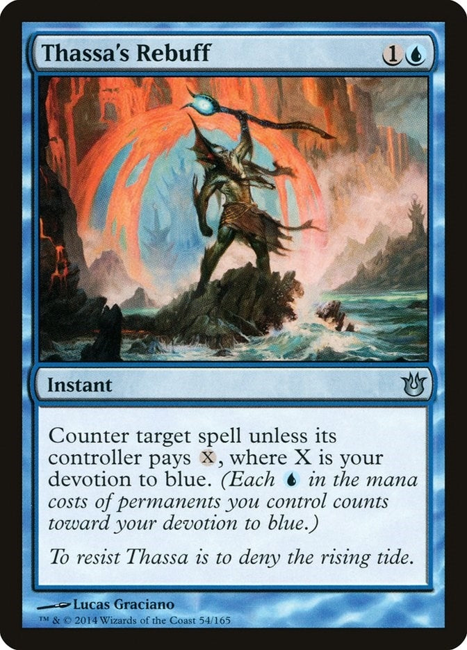 Image for Thassa's Rebuff (54) (BNG) - Magic: The Gathering