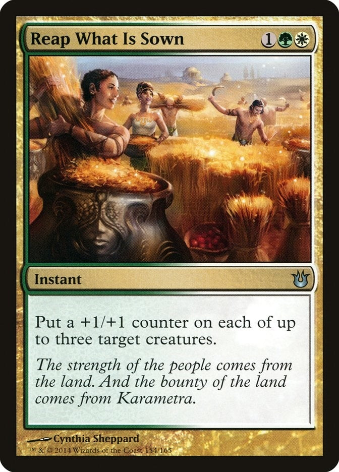 Image for Reap What Is Sown (154) - Magic: The Gathering