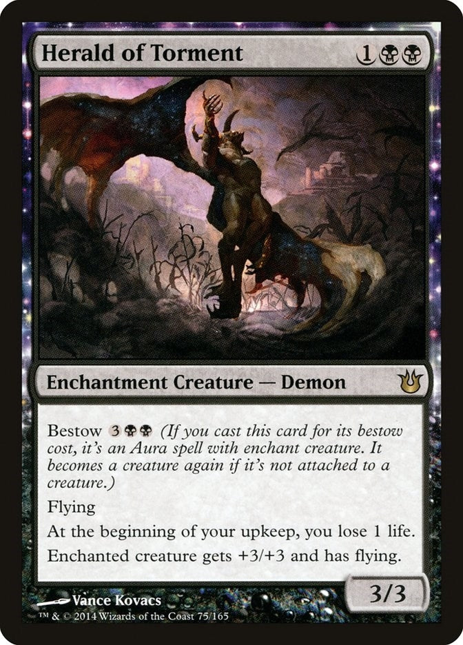 Image for Herald of Torment (75) (BNG) - Magic: The Gathering