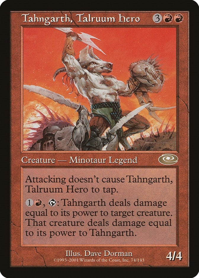 Image for Tahngarth, Talruum Hero (74) - Magic: The Gathering