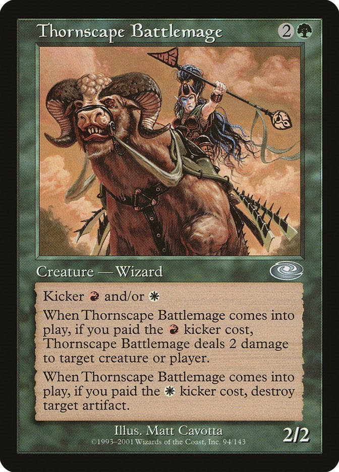 Image for Thornscape Battlemage (94) - Magic: The Gathering
