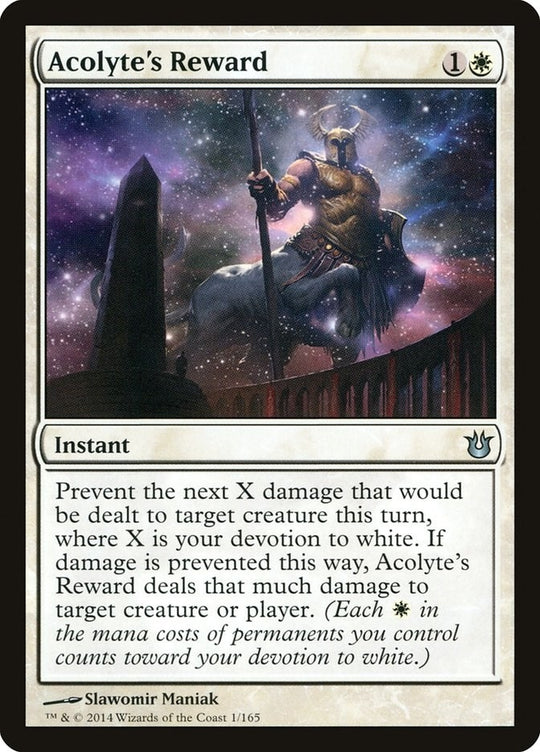 Image for Acolyte's Reward (1) (BNG) - Magic: The Gathering