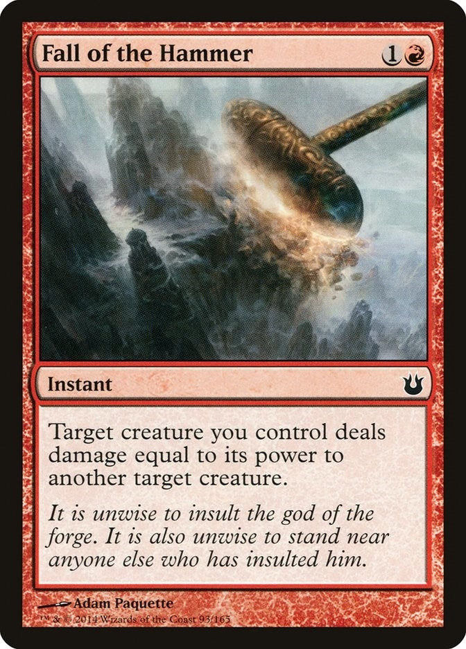 Image for Fall of the Hammer (93) (BNG) - Magic: The Gathering