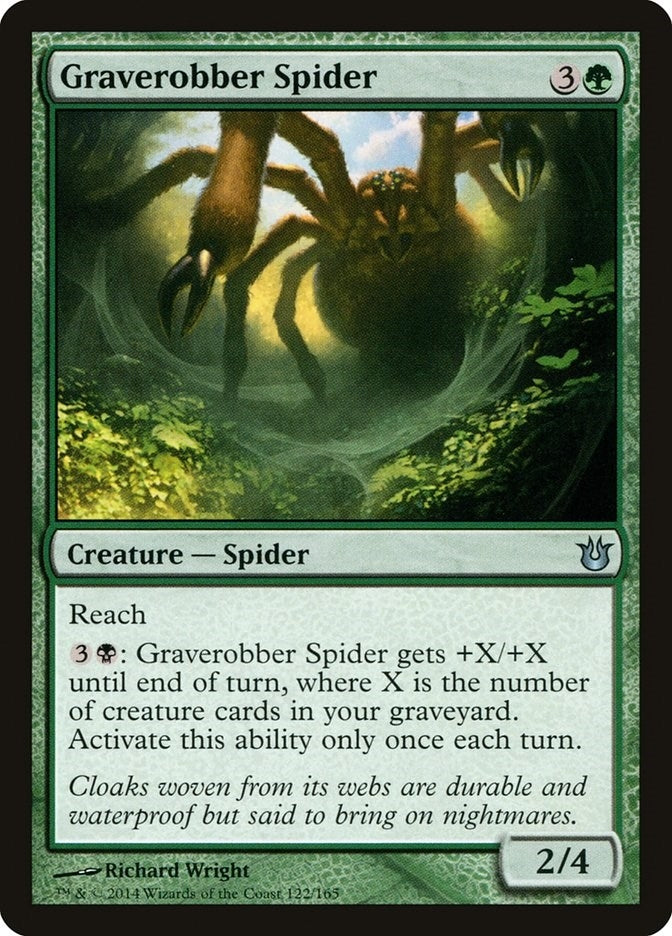Image for Graverobber Spider (122) (BNG) - Magic: The Gathering