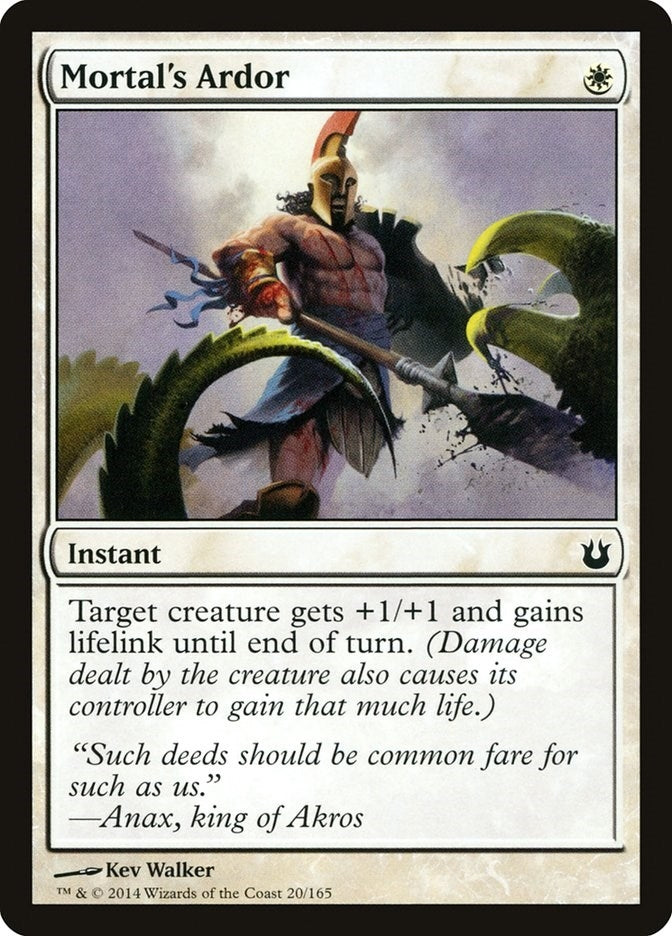 Image for Mortal's Ardor (20) (BNG) - Magic: The Gathering