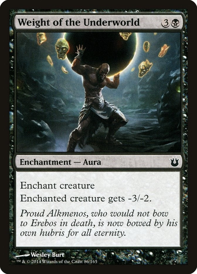 Image for Weight of the Underworld (86) - Magic: The Gathering