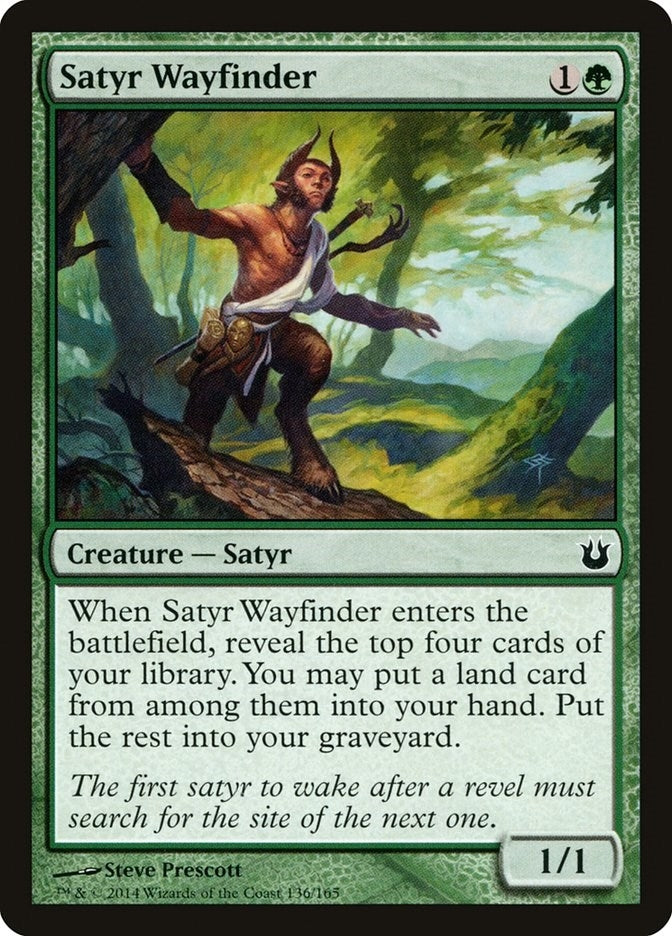 Image for Satyr Wayfinder (136) - Magic: The Gathering