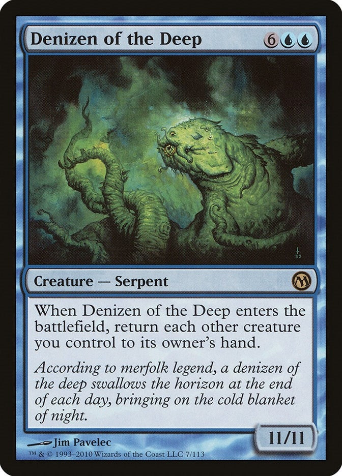Image for Denizen of the Deep (7) - Magic: The Gathering
