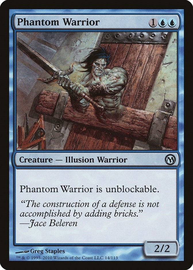 Image for Phantom Warrior (14) - Magic: The Gathering