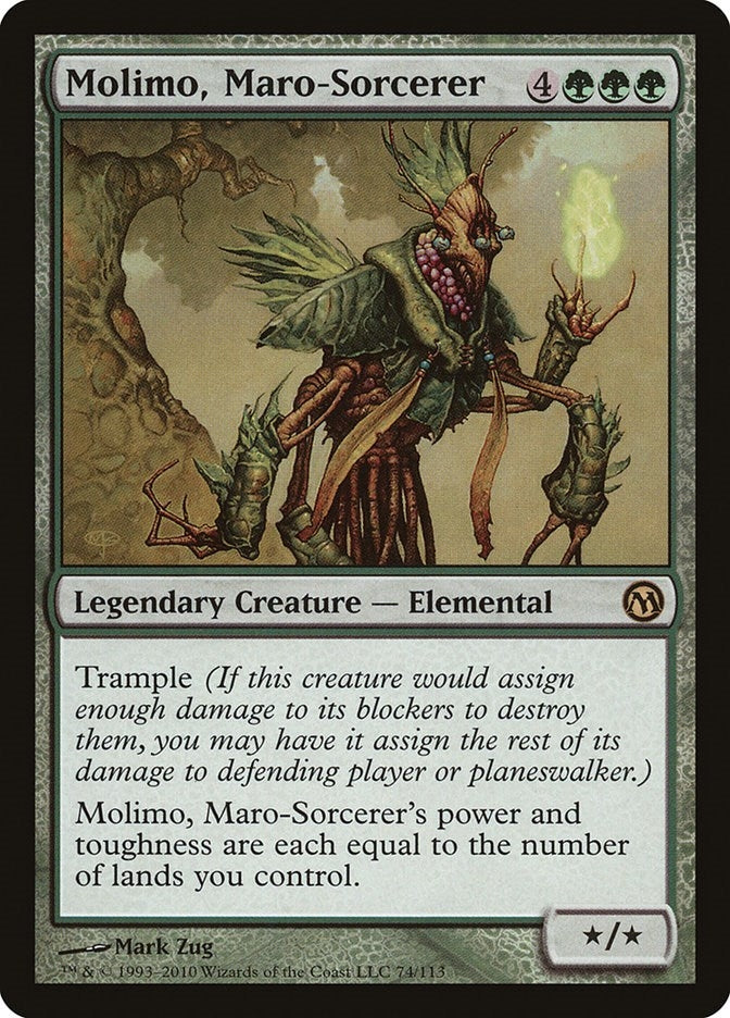 Image for Molimo, Maro-Sorcerer (74) - Magic: The Gathering