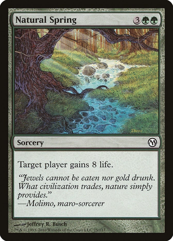 Image for Natural Spring (75) - Magic: The Gathering