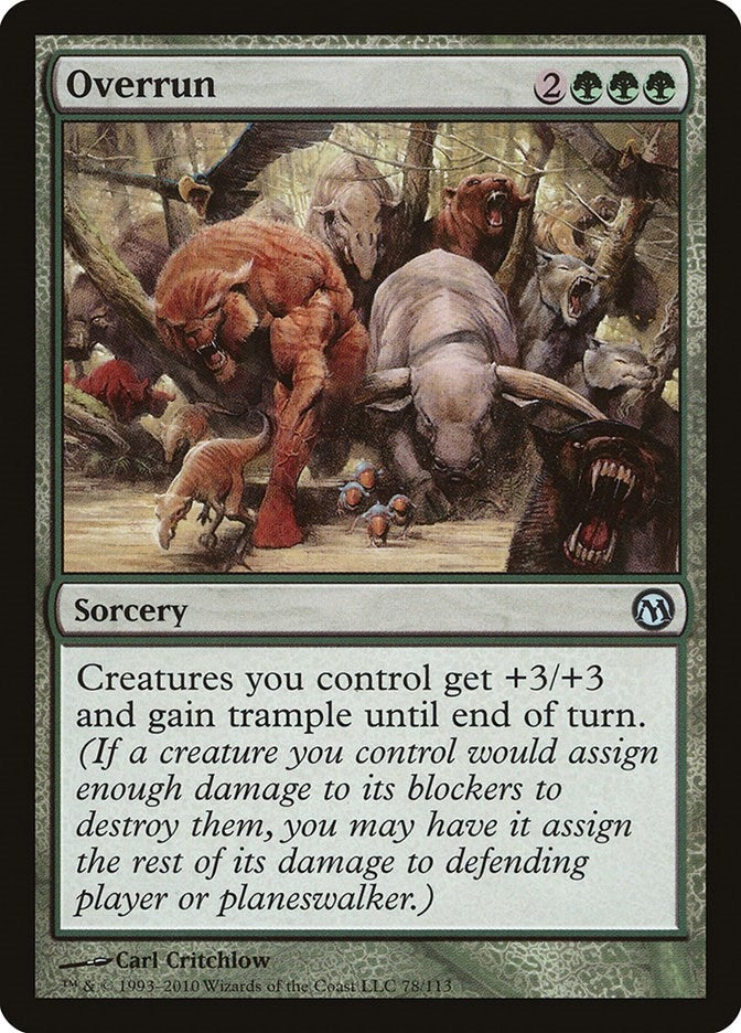 Image for Overrun (78) - Magic: The Gathering