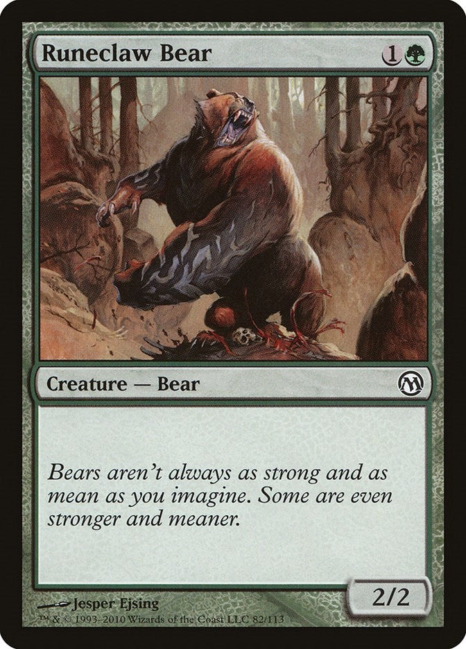 Image for Runeclaw Bear (82) - Magic: The Gathering