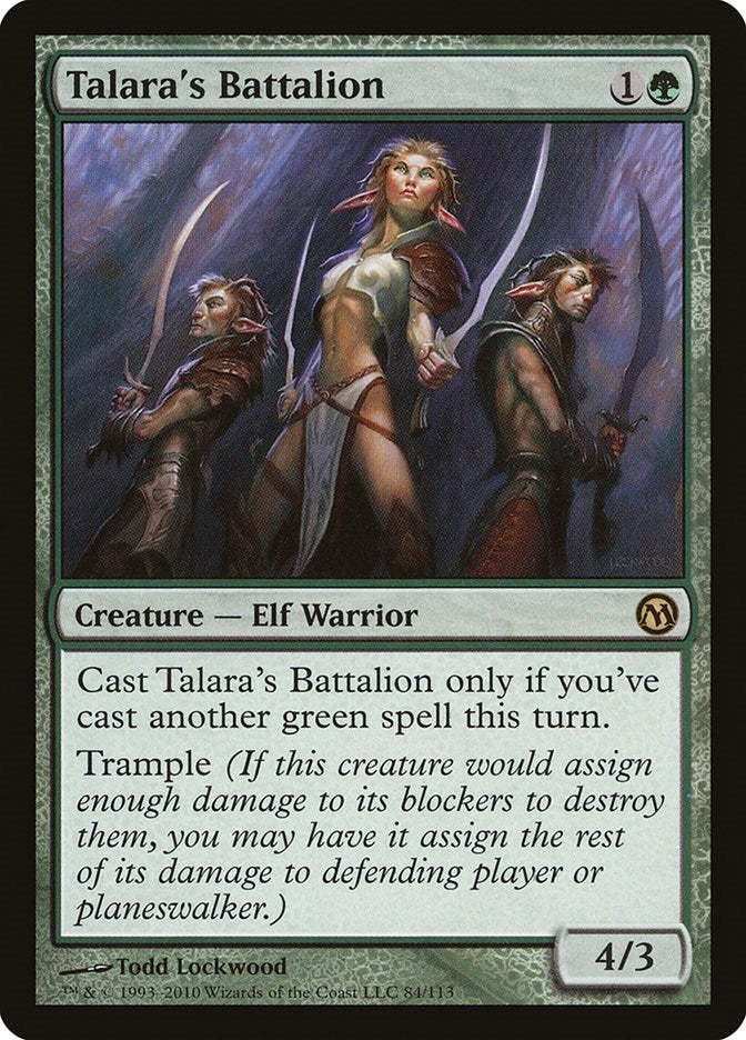 Image for Talara's Battalion (84) - Magic: The Gathering