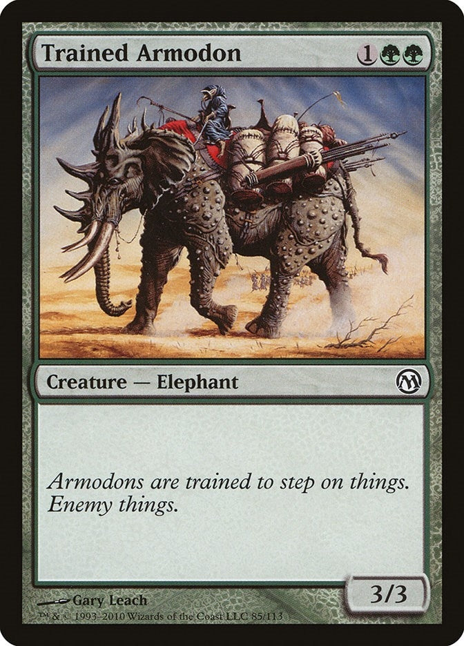 Image for Trained Armodon (85) - Magic: The Gathering