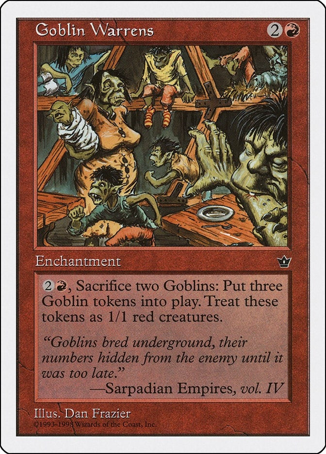 Image for Goblin Warrens (3) - Magic: The Gathering