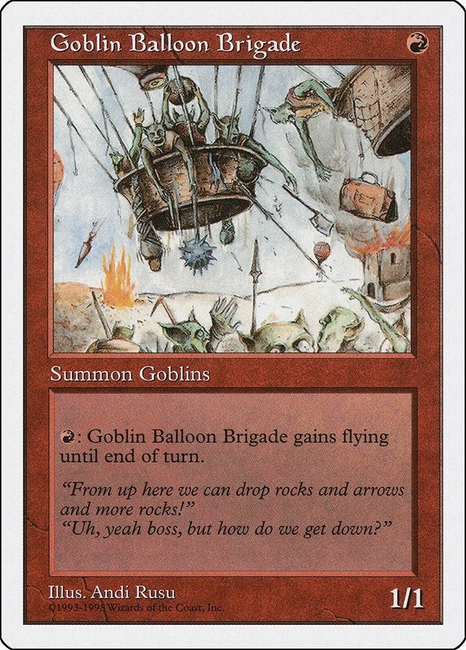 Image for Goblin Balloon Brigade (11) - Magic: The Gathering