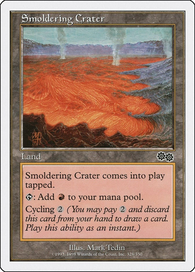 Image for Smoldering Crater (328) - Magic: The Gathering