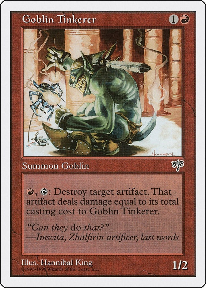 Image for Goblin Tinkerer (32) - Magic: The Gathering