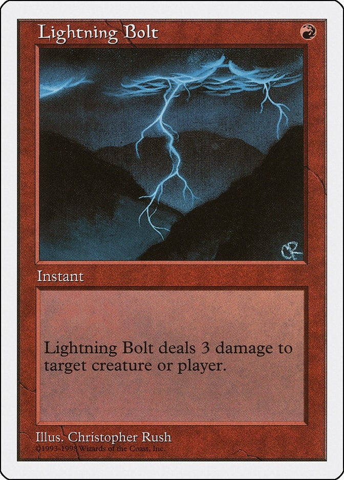Image for Lightning Bolt (34) - Magic: The Gathering