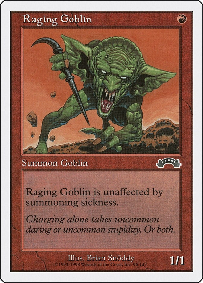 Image for Raging Goblin (39) - Magic: The Gathering
